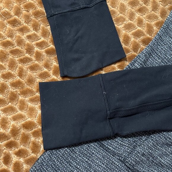 EXCELLENT Lululemon Daily Yoga Jacket Coco Pique Black Full-Zip Long Sleeve 6 - Picture 5 of 10